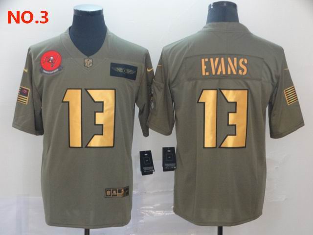 Men's Tampa Bay Buccaneers 13 Mike Evans Jesey NO.3;